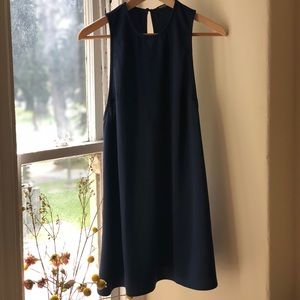 American Apparel Navy Swing Dress